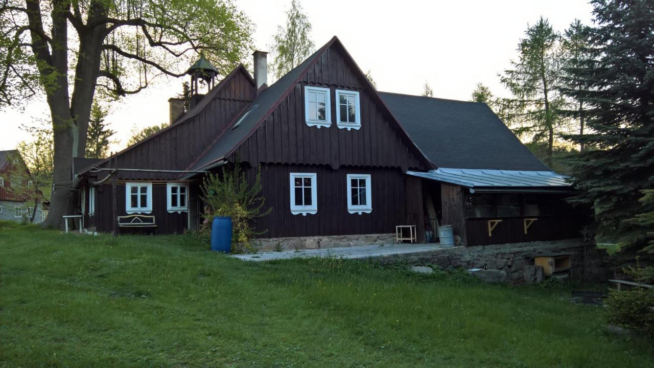 Chata V Srdci Krkonos Villa Kořenov Eksteriør billede